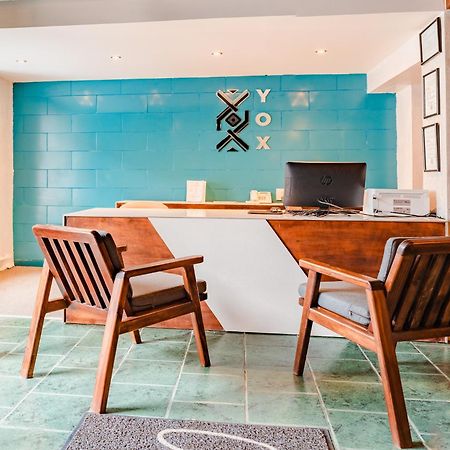 Yox Hotel Boutique San Cristóbal de Las Casas エクステリア 写真 The reception area of the hotel